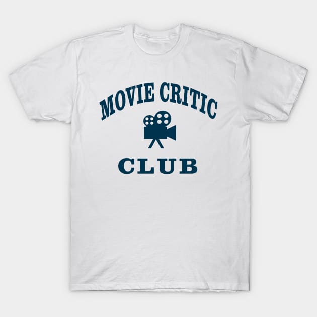 Movie Critic Club T-Shirt by Milasneeze